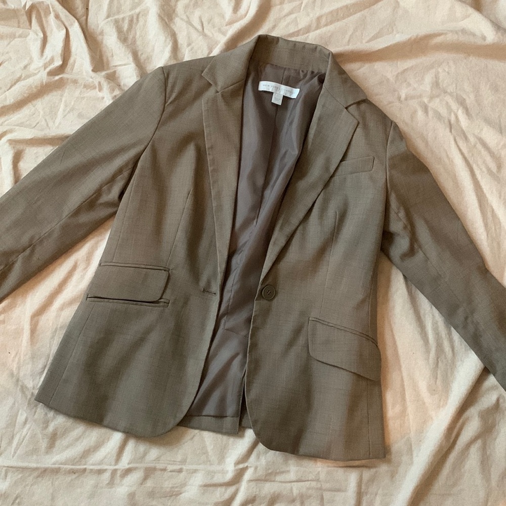 Tan blazer! Size 2